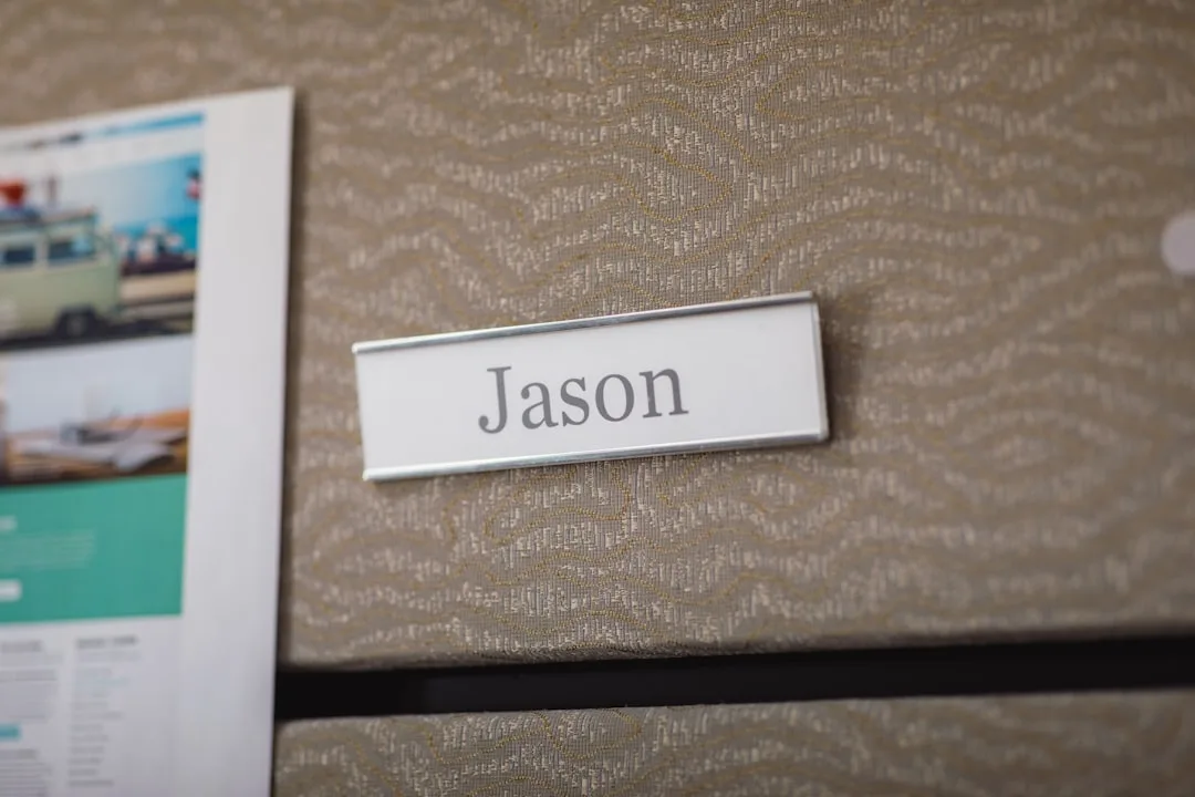 executive assistant at desk