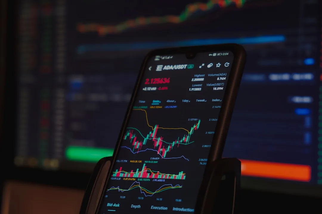 financial dashboard concept