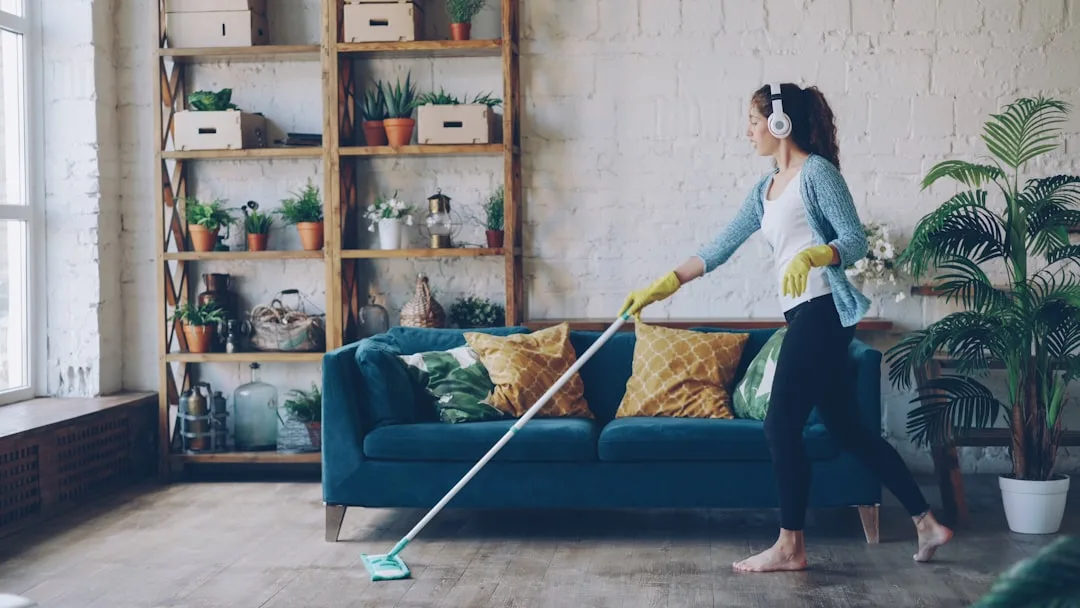 residential cleaning professional