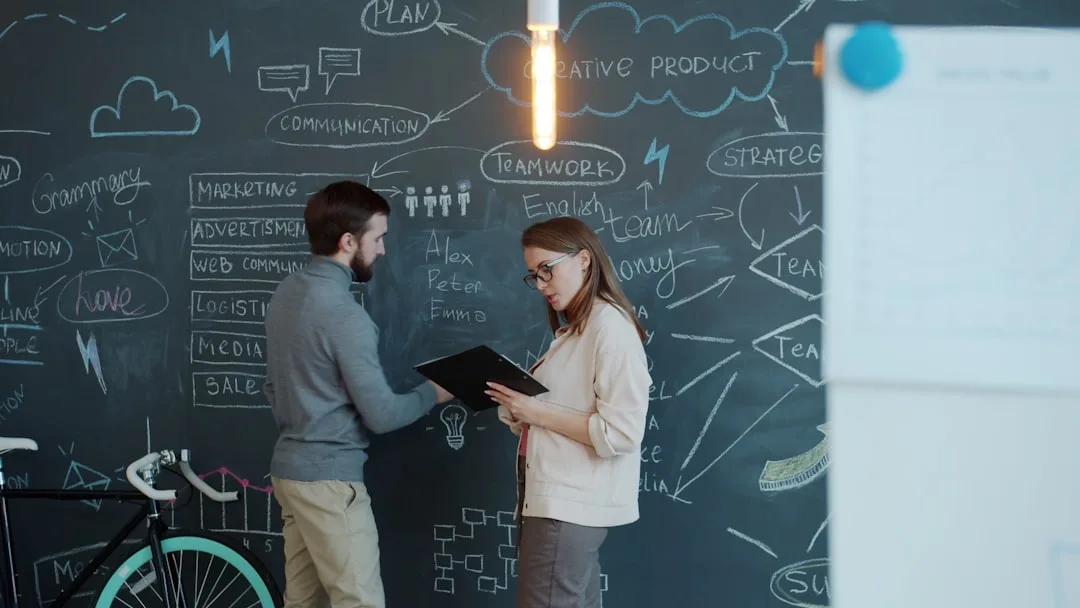 team working marketing strategy