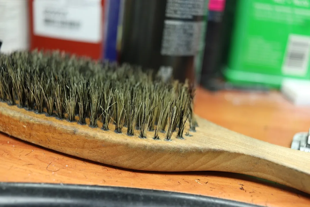 grooming kit closeup