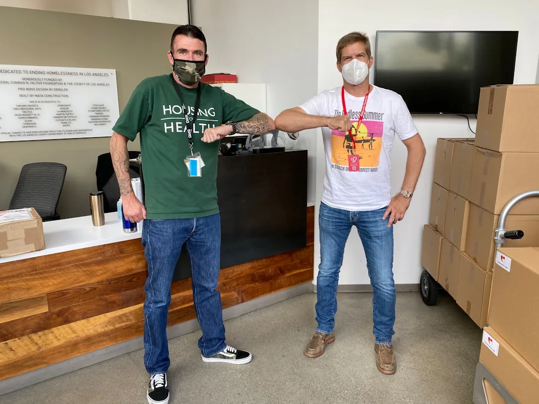 office cleaning team