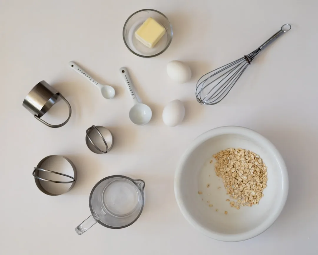mise en place ingredients organized