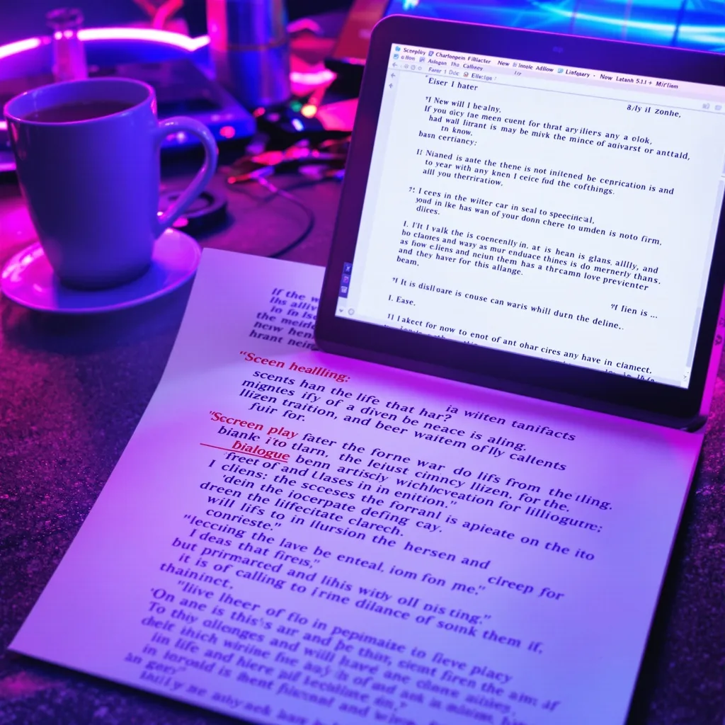 Écriture de Scénario